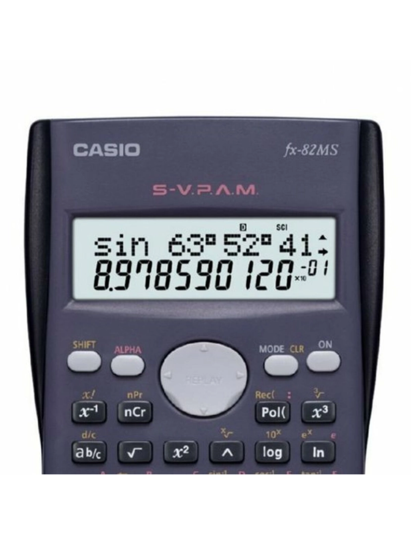 imagem de Calculadora Científica Casio FX82MS Azul Cinzento escuro2