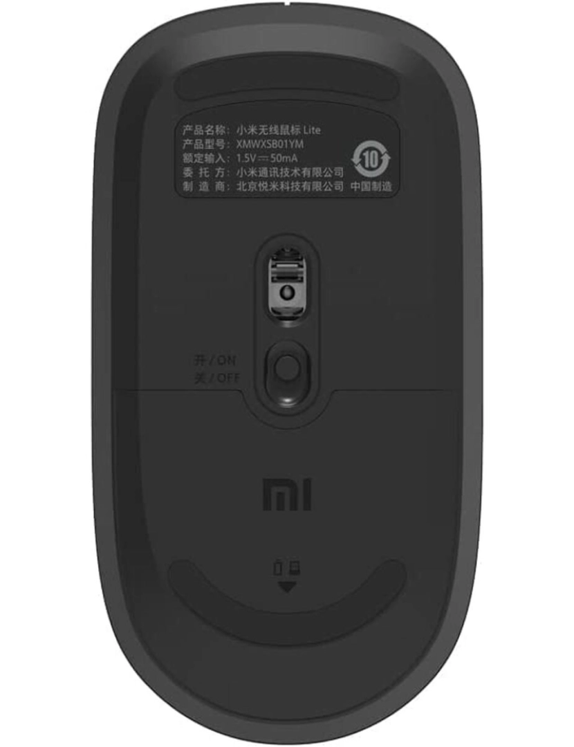 imagem de Rato Bluetooth sem Fios Xiaomi Mi Preto 1000 dpi (1 Unidade)3