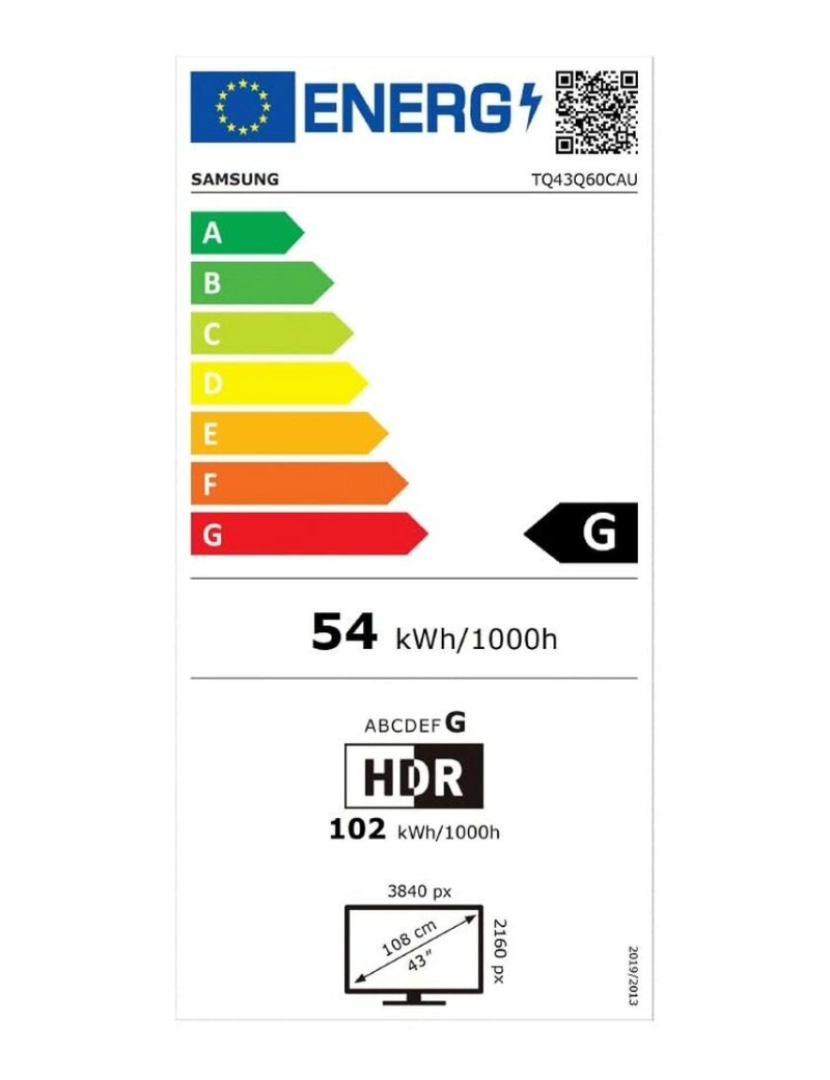 imagem de Smart TV Samsung TQ43Q60C 43" 4K Ultra HD QLED4