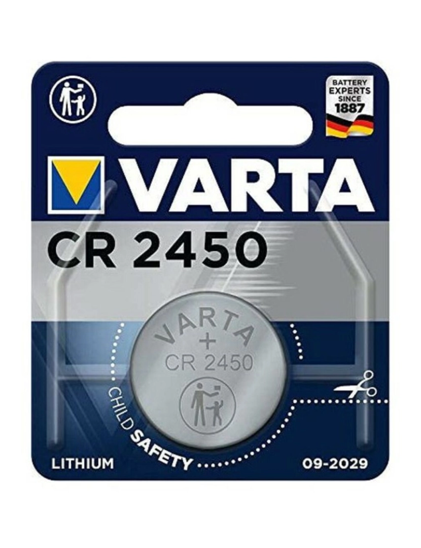 imagem de Pilha de Botão de Lítio Varta CR2450 3 V CR2450 560 mAh 1.55 V2