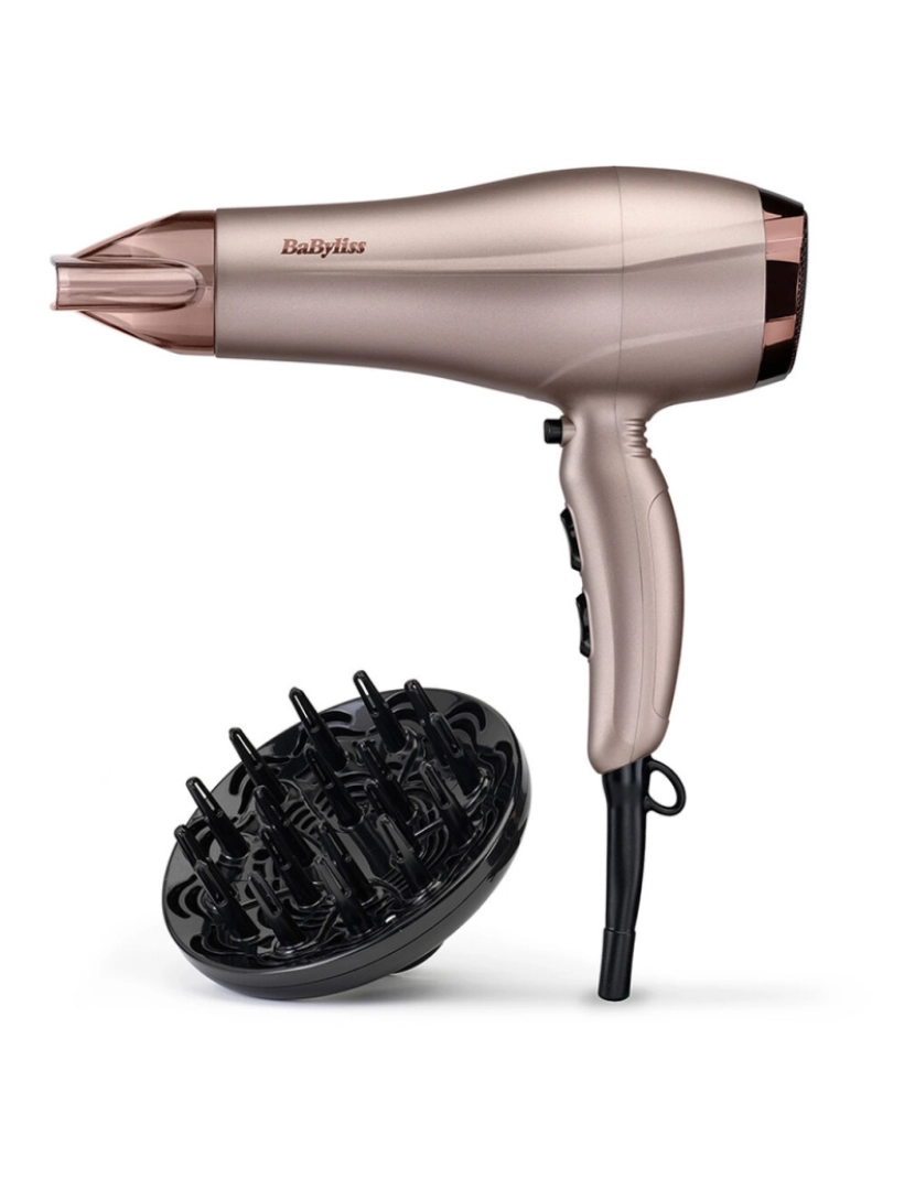 Secador de Cabelo Babyliss Turbo Shine 2200 I nico Preto 2200 W