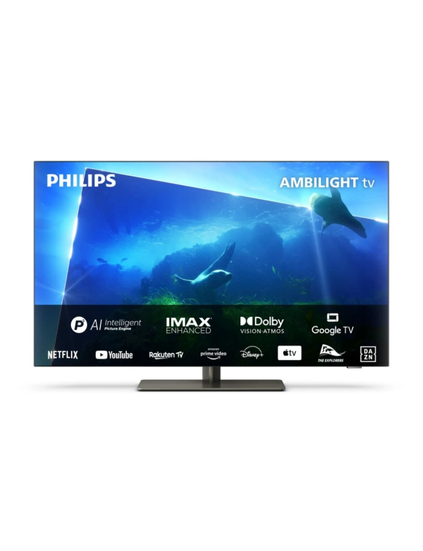 Philips - Smart TV Philips 48OLED818 Wi-Fi 4K Ultra HD 48" OLED