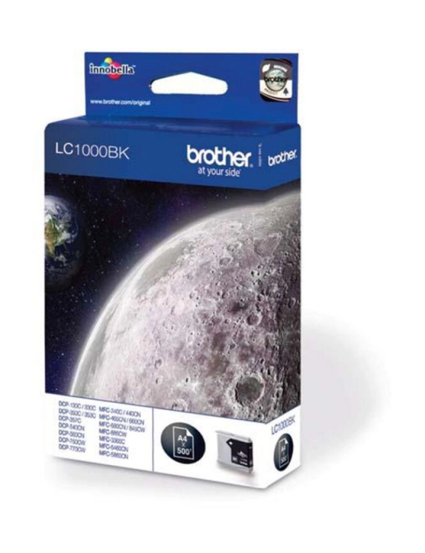 Brother - Tinteiro de Tinta Original Brother LC-1000BKBP Preto