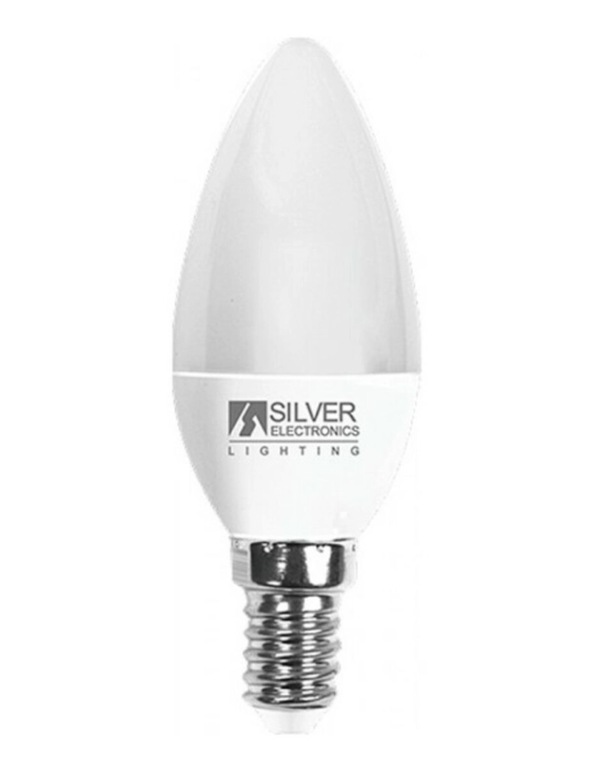 Silver Electronics - Lâmpada LED vela Silver Electronics 970714 E14 7W