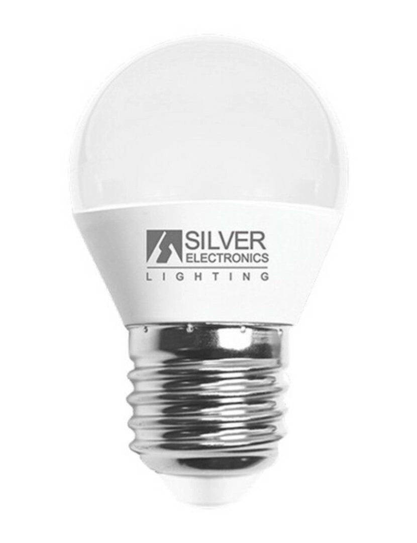 Silver Electronics - Lâmpada LED esférica Silver Electronics 960727 E27 7W