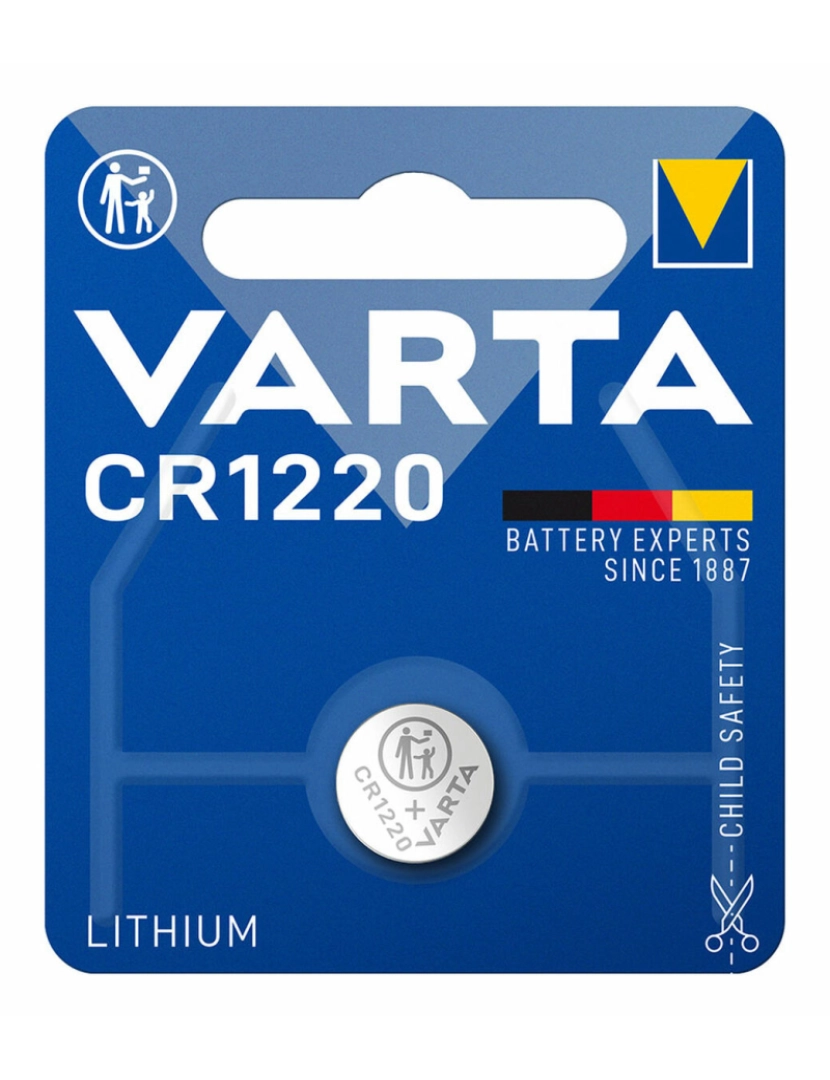 Varta - Pilha de Botão de Lítio Varta   CR1220