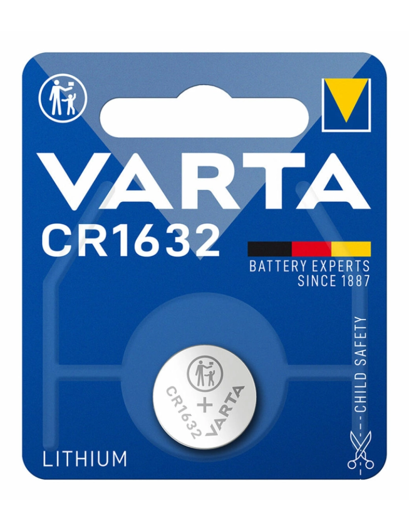 Varta - Pilha de Botão de Lítio Varta   CR1632