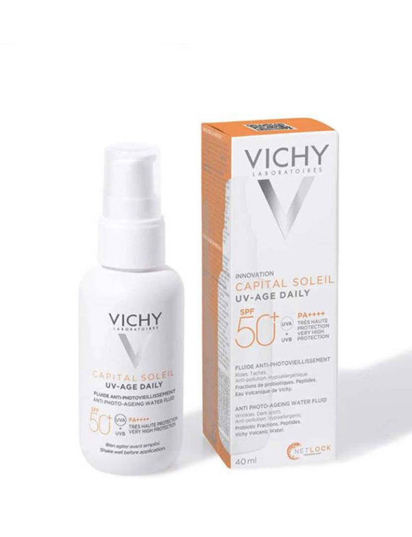 Vichy - Capital Soleil Uv-Age Daily Water Fluid Spf50+ 40 Ml