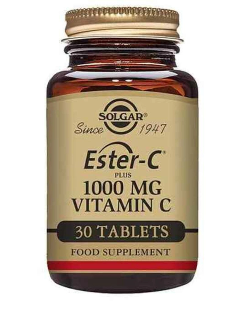 Solgar - Ester-C Plus Vitamina C Solgar Plus 30 comprimidos (30 uds)