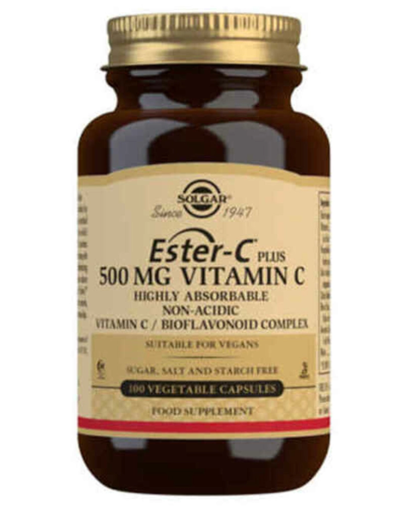 imagem de Ester-C Plus Vitamina C Solgar (100 uds)1