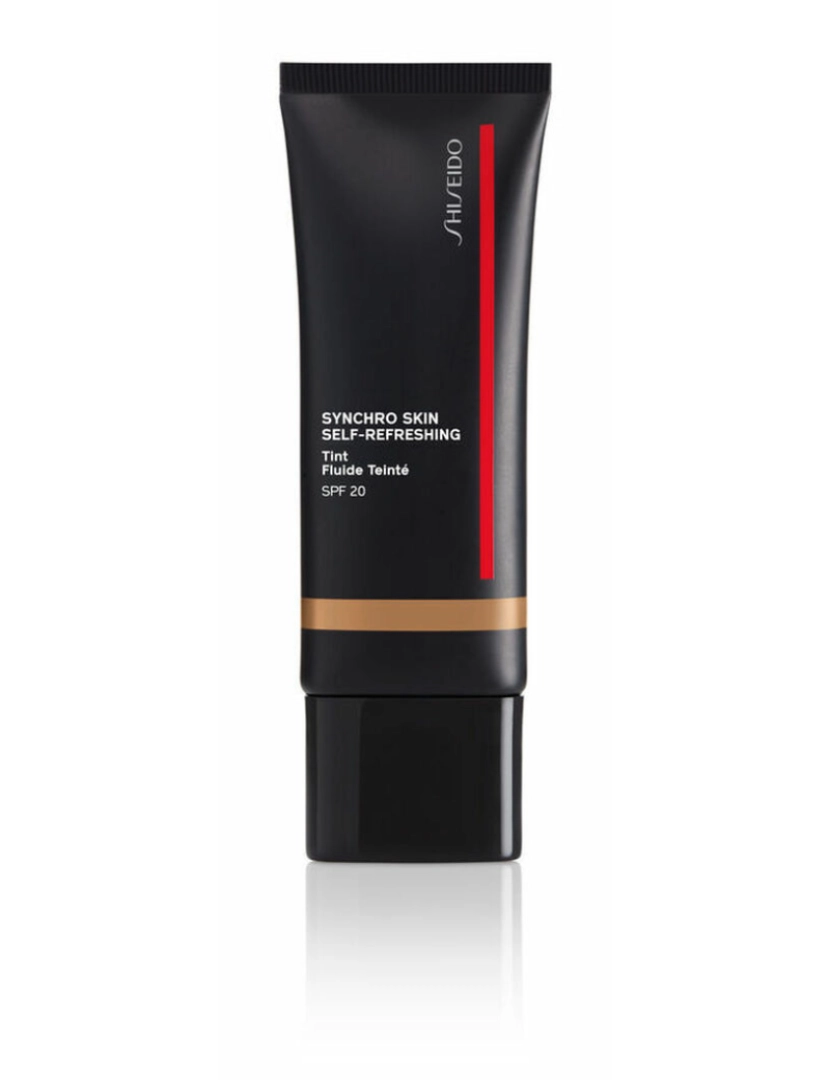 imagem de Base de Maquilhagem Cremosa Shiseido Synchro Skin Self-refreshing Tint #335 Medium Katsura (30 ml)1