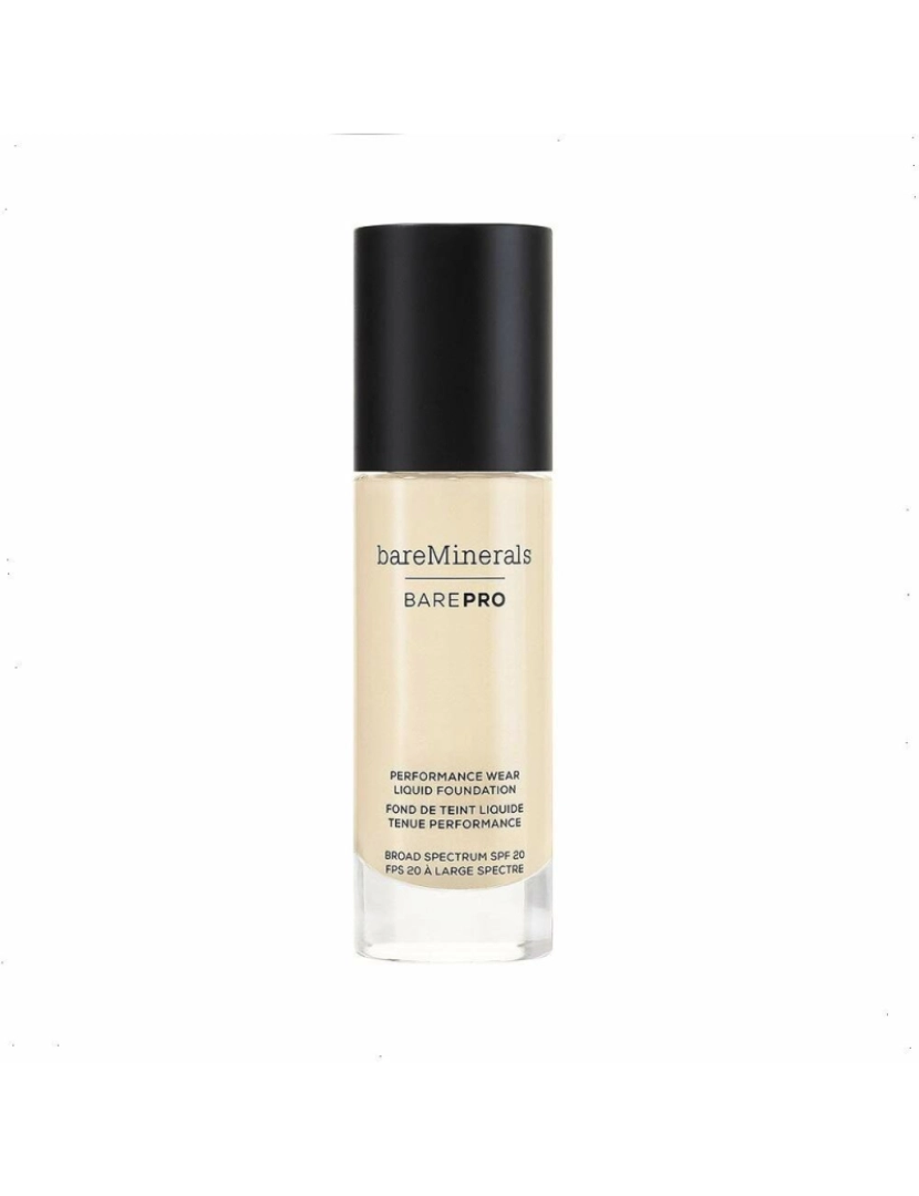 BareMinerals - Base de Maquilhagem Fluida bareMinerals Barepro Nº 01 Fair Spf 20 30 ml