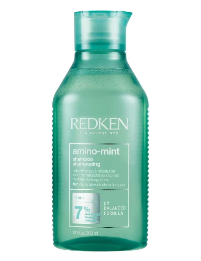 imagem de Champô Purificante Redken Amino-Mint Cabelos Oleosos (300 ml)1