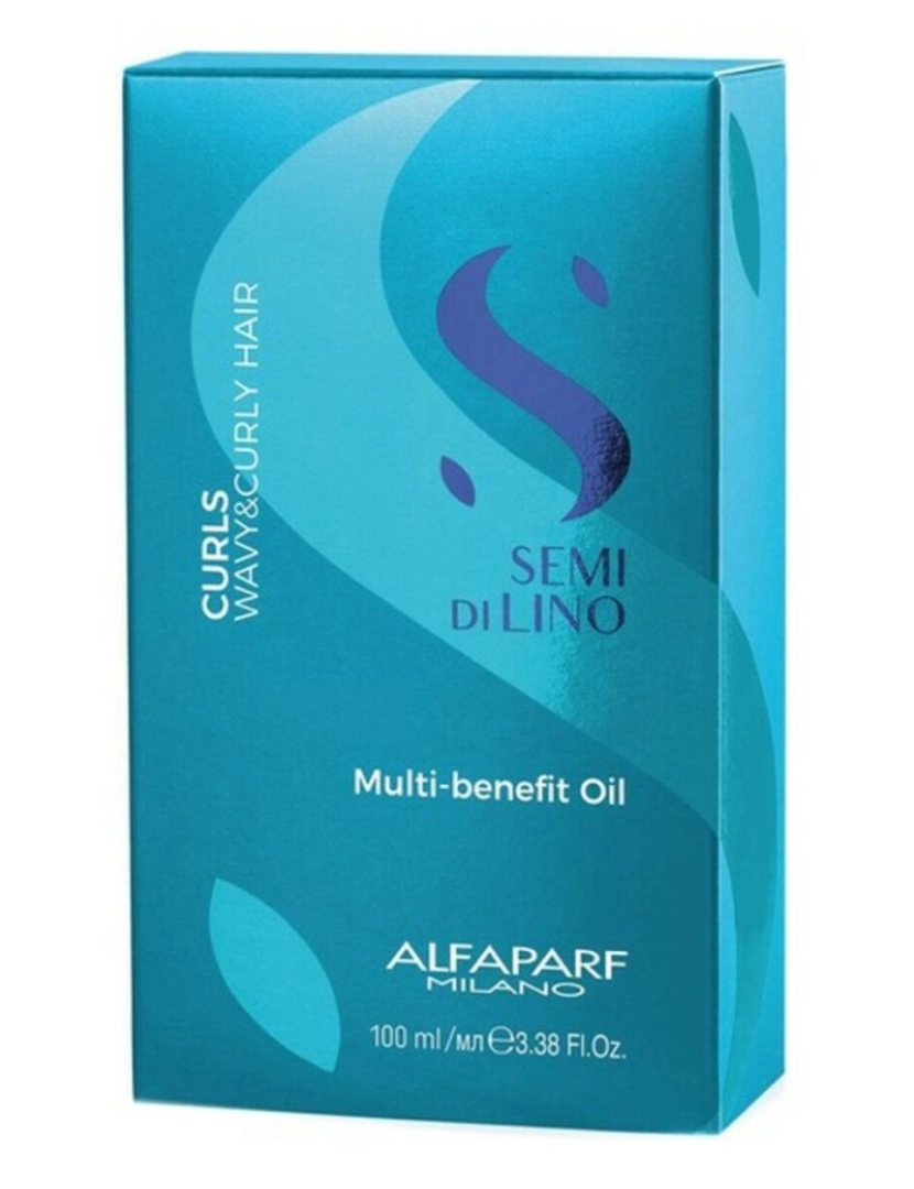 imagem de Óleo Capilar Alfaparf Milano Multi-Benefit Oil Multifunção Cabelos Encaracolados2