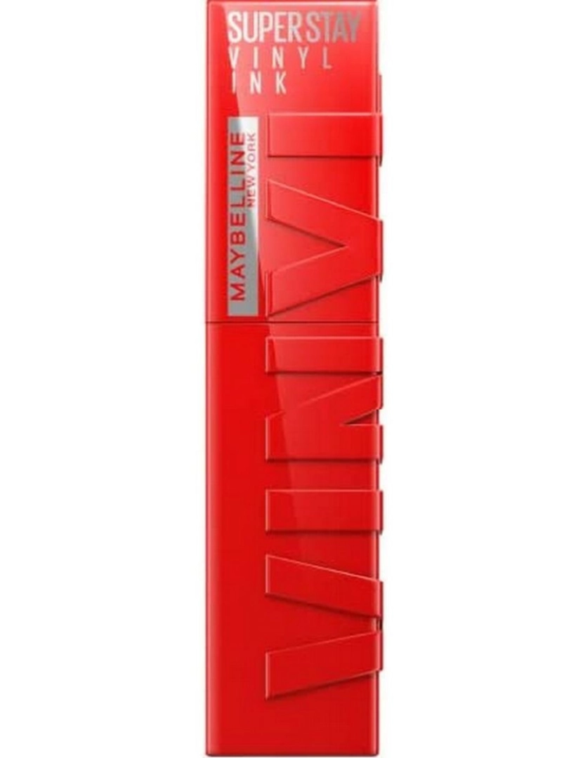 imagem de batom com brilho Maybelline Superstay Vinyl Link 25-red-hot2