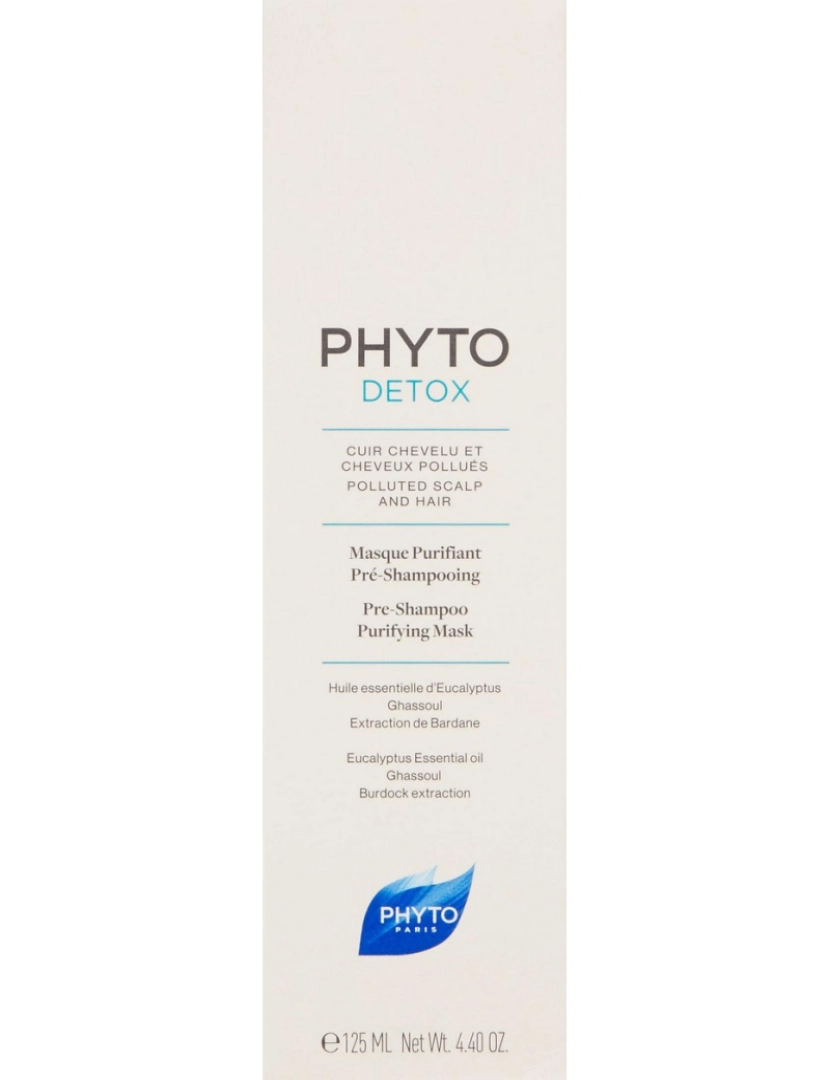 imagem de Máscara purificante Phyto Paris PhytoDetox Pré-Champô (125 ml)2