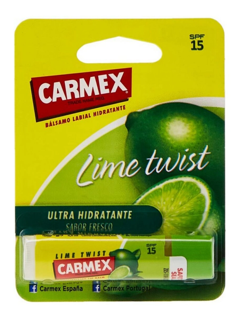 imagem de Bálsamo labial hidratante Lime Twist Carmex (4,25 g)2