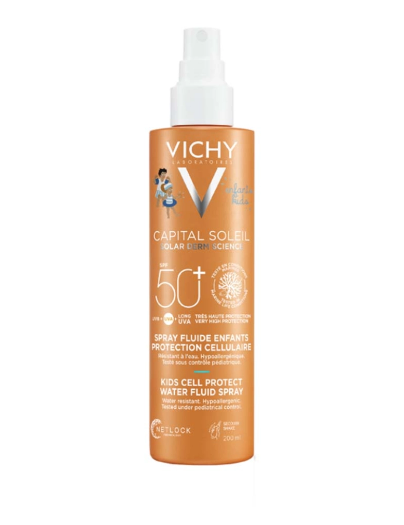 Vichy - Protetor Solar Capital Soleil Fluid Spray Infantil Spf50+ 200 ml