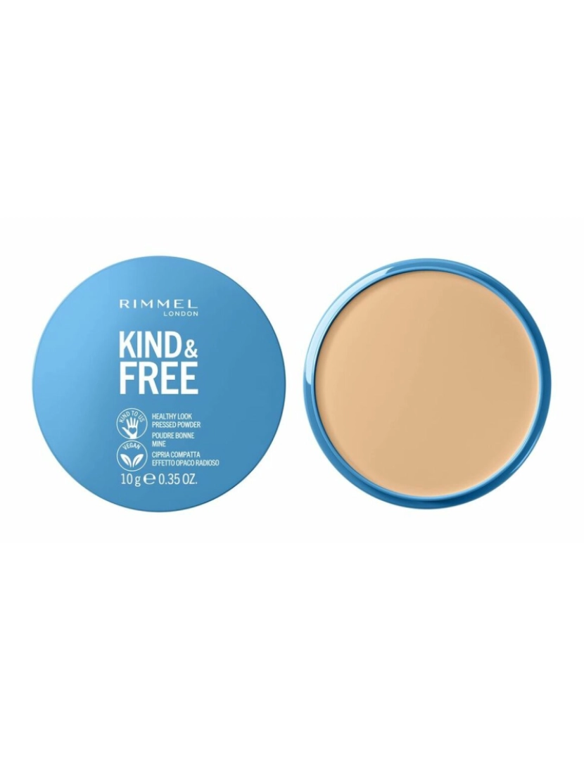 Rimmel London - Pós Compactos Rimmel London Kind & Free 10-fair Matificante (10 g)