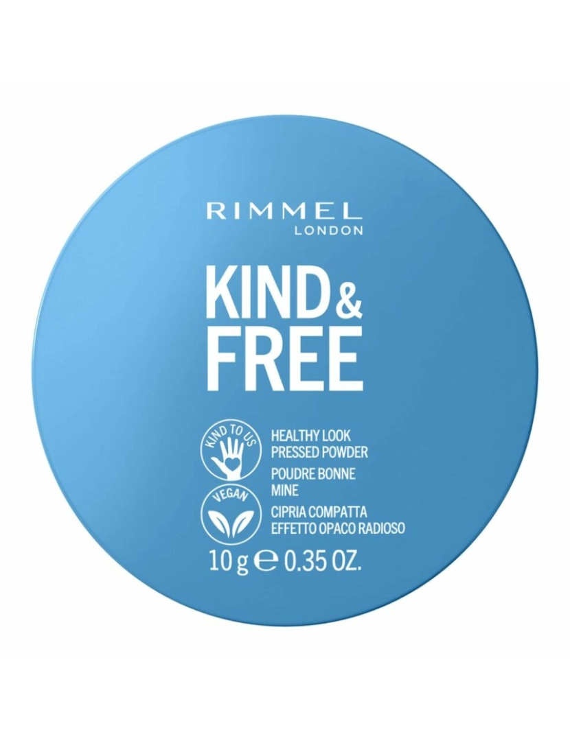 imagem de Pós Compactos Rimmel London Kind & Free 20-light Matificante (10 g)2