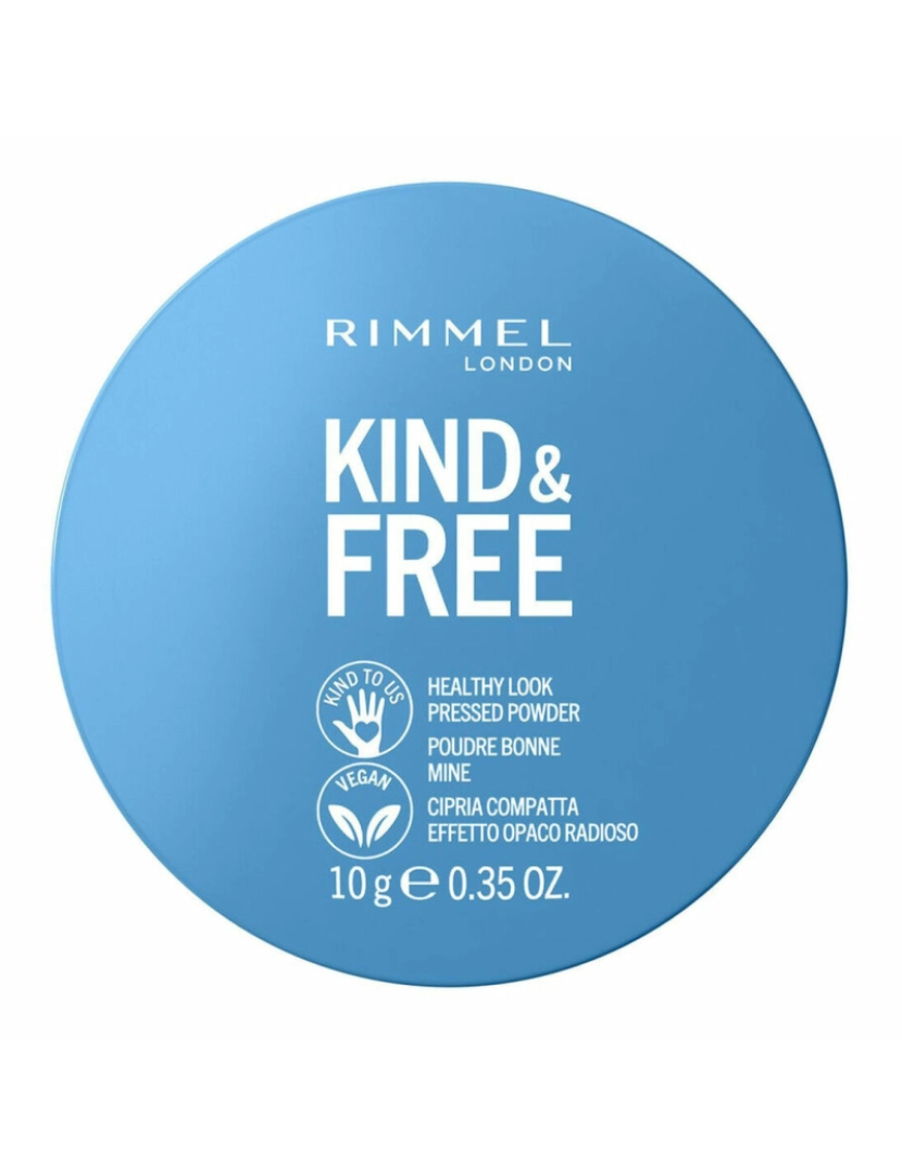 imagem de Pós Compactos Rimmel London Kind & Free 40-tan Matificante (10 g)2