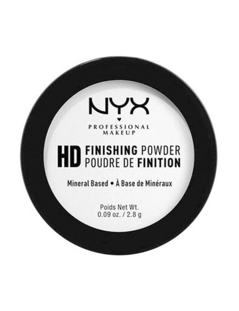 Nyx Professional Make Up - Hd Finishing Powder Mineral Based #Translucent 2,8 Gr