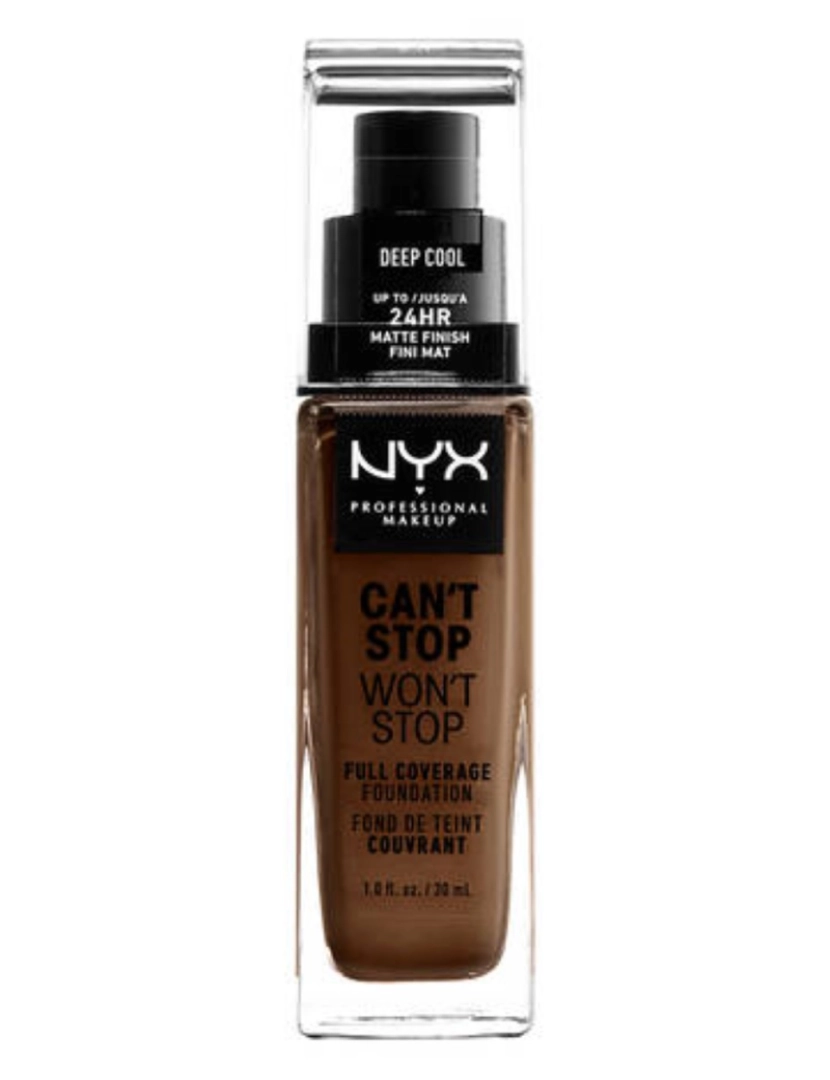 NYX - Base de Maquilhagem Cremosa NYX Can't Stop Won't Stop deep cool (30 ml)