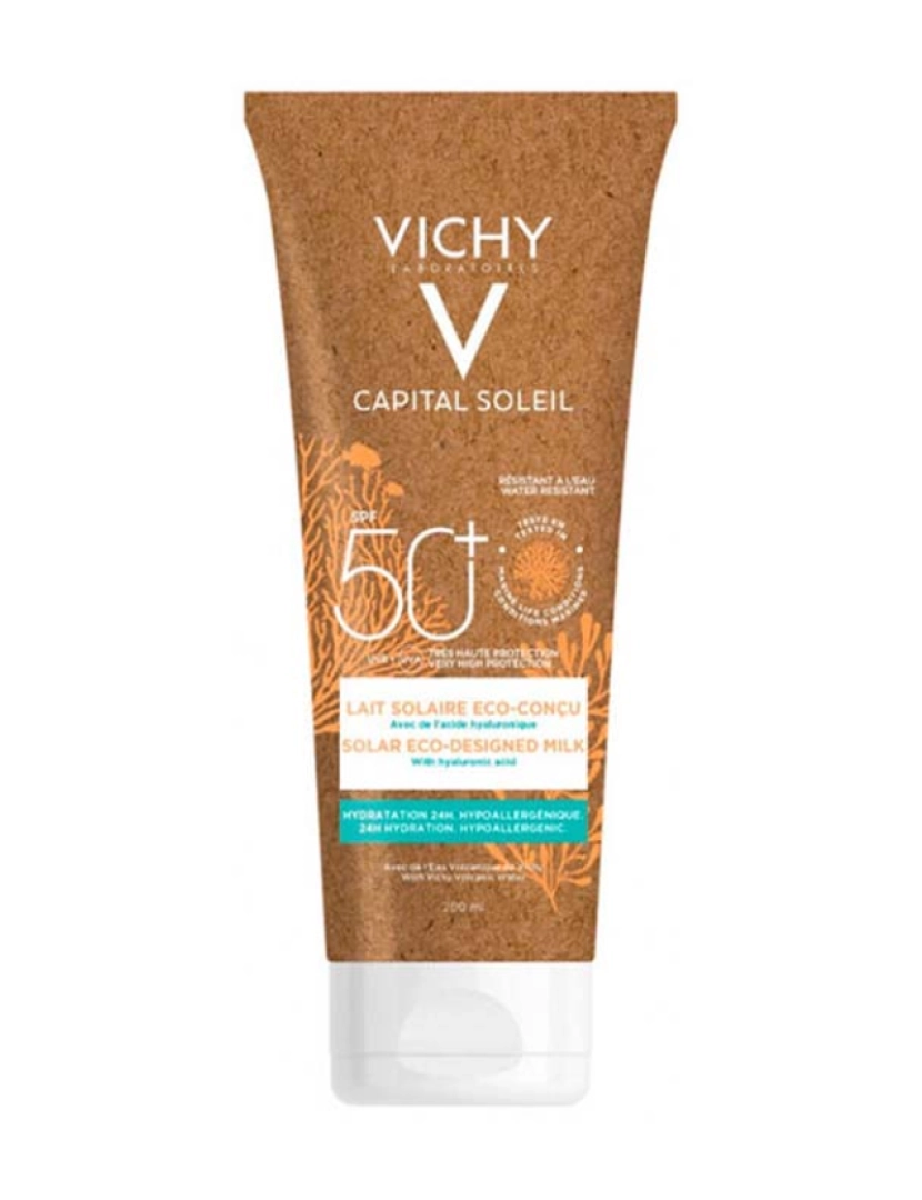 Vichy - Capital Soleil Lait Solaire Eco-Conçu Spf50 200 Ml