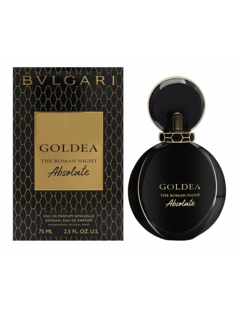 Bvlgari - Perfume Mulher Bvlgari Goldea The Roman Night Absolute EDP (75 ml)