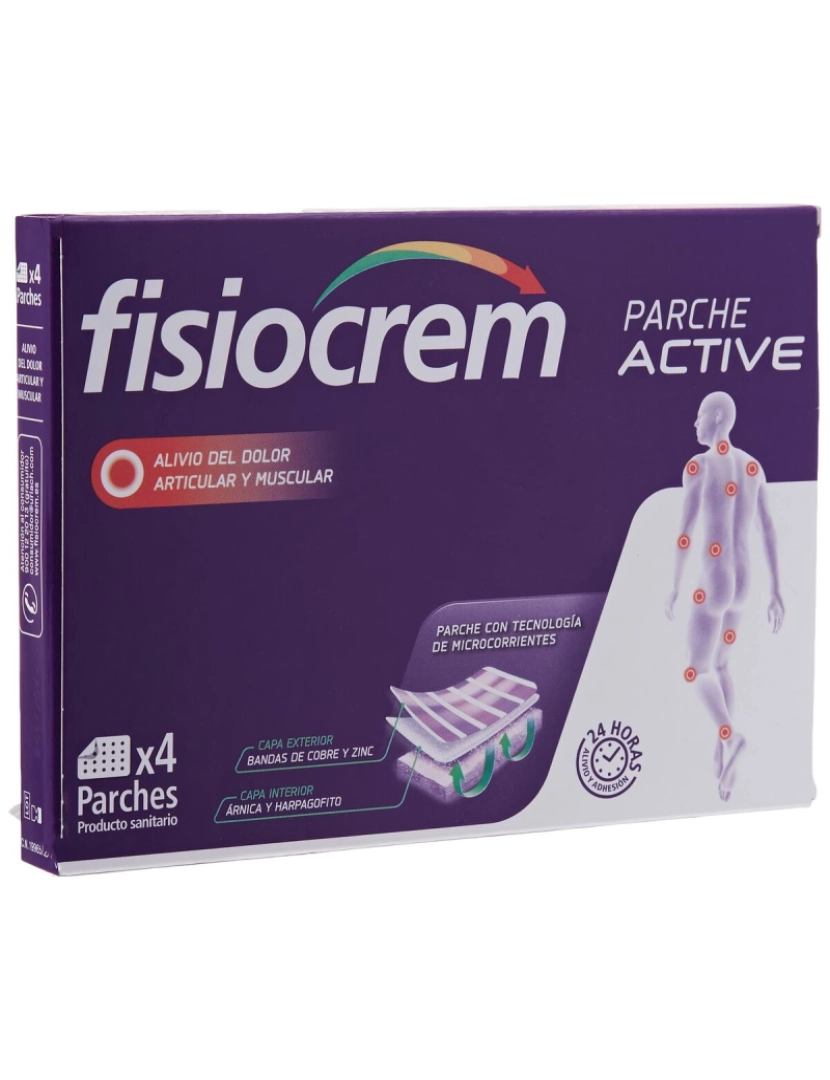 Fisiocrem - Adesivos Fisiocrem Active