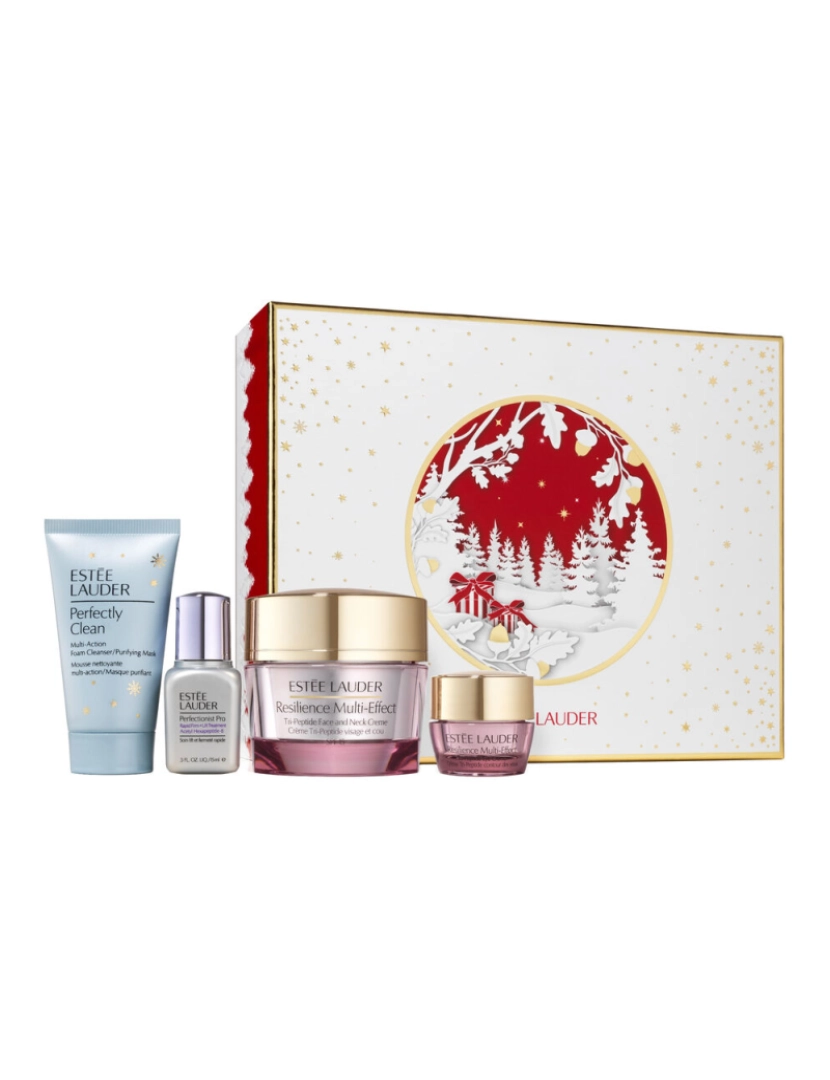 Estée Lauder - Conjunto de Cosmética Mulher Estee Lauder Resilience Multi-Effects 4 Peças