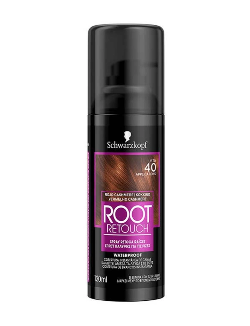 Schwarzkopf Mass Market - Root Retoucher Retoca Raices Spray #Rojo Cashmere 120 Ml