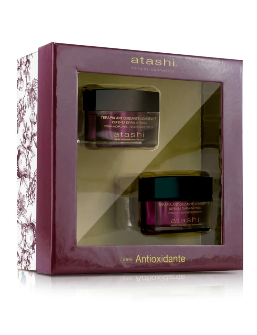 Atashi - Conjunto de Beleza Atashi Antioxidante 2 Peças