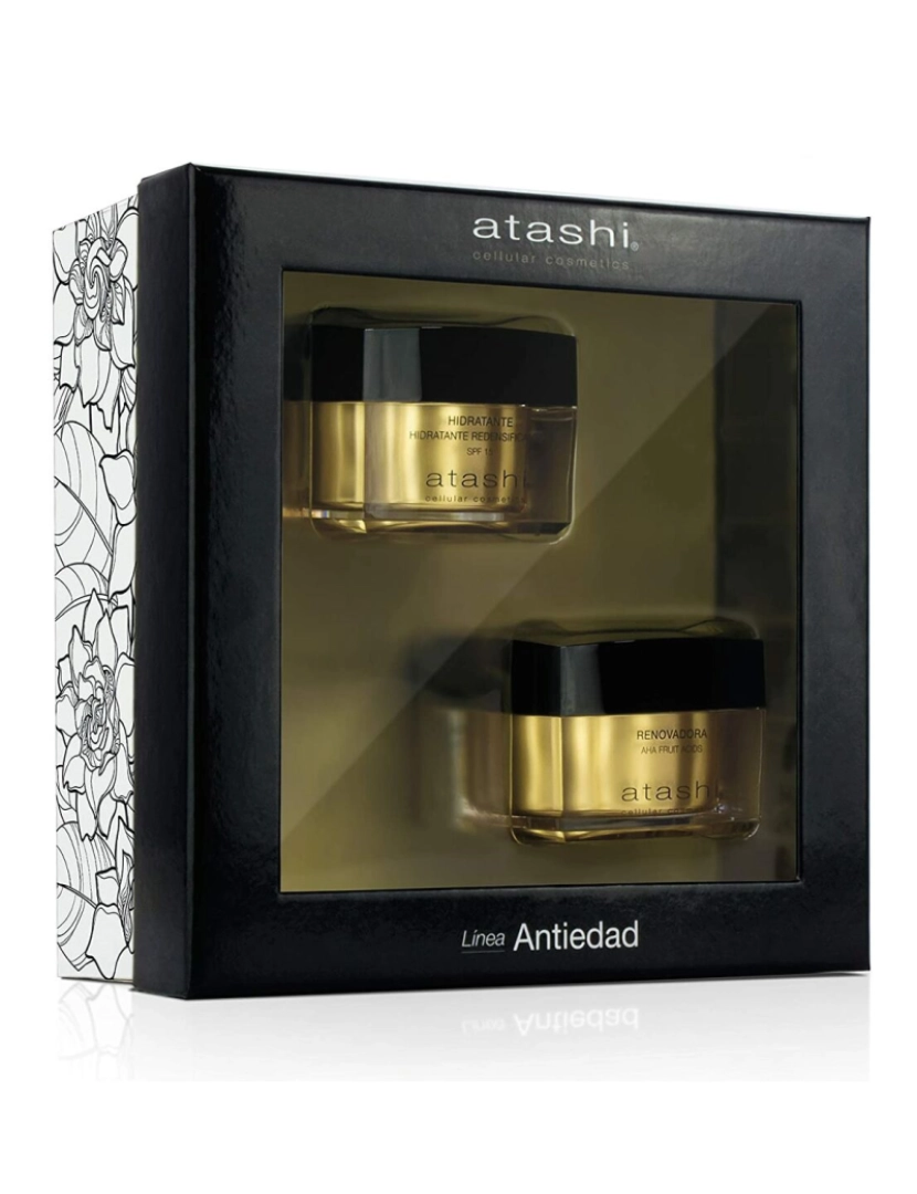 Atashi - Conjunto de Beleza Atashi Antiedad Antienvelhecimento 2 x 50 ml 2 Peças