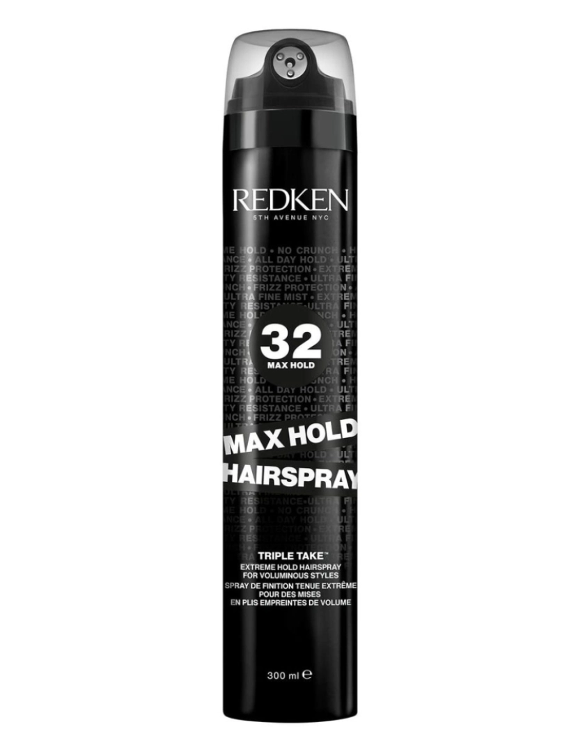 Redken - Laca de Fixação Extra Forte Redken 32 Max Hold (300 ml)
