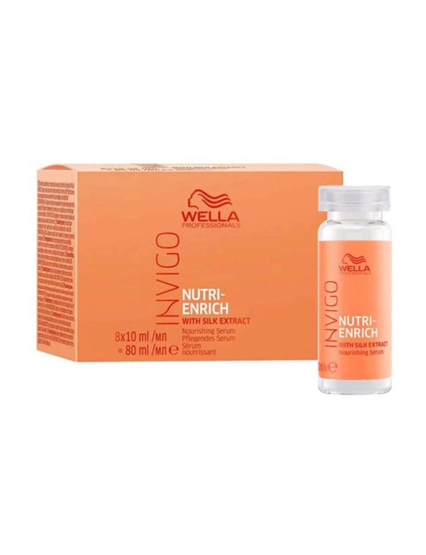 Wella - Invigo Nutri-Enrich Nourishing Serum 8 X 10 Ml