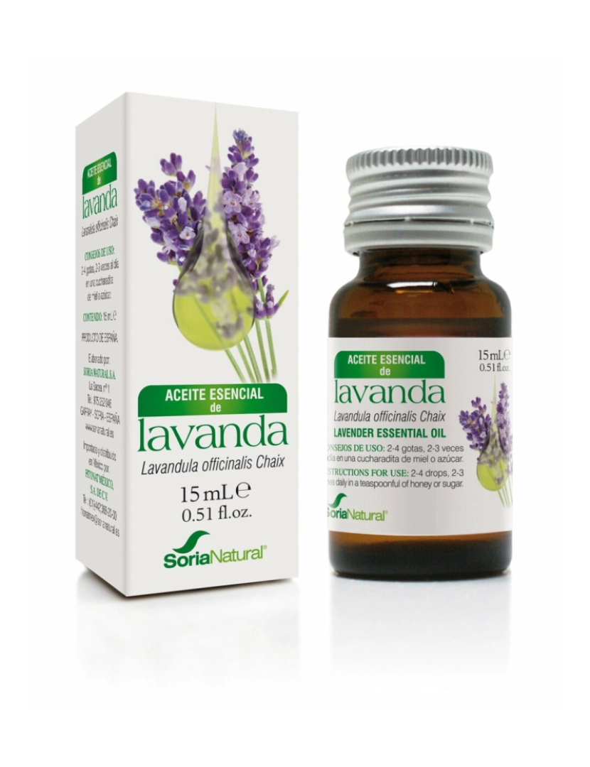 Soria Natural - Óleo Essencial Soria Natural Lavanda (15 ml)