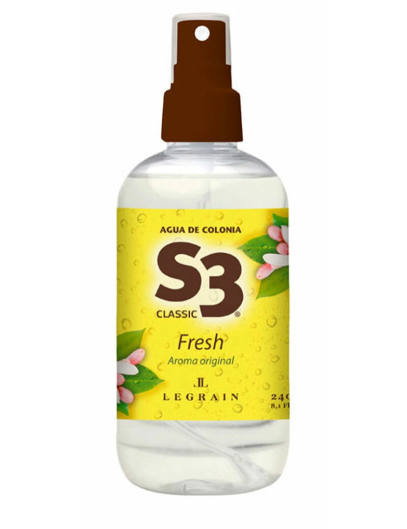 S3 - Perfume Unissexo S3 EDC Fresh 240 ml