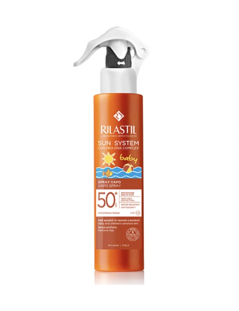 Rilastil - Sun System Spf50+ Baby Transparente Spray 200 Ml