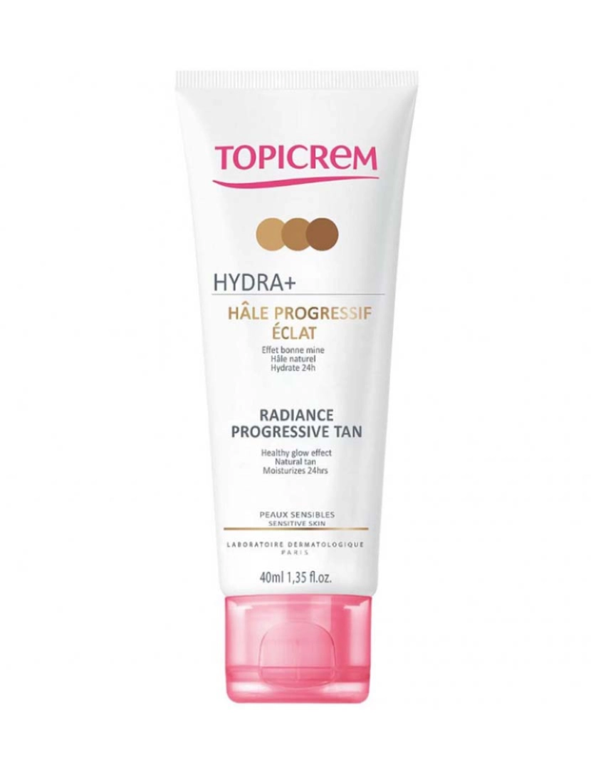 Topicrem - Hydra+ Facial Progressive Tanning 40 Ml