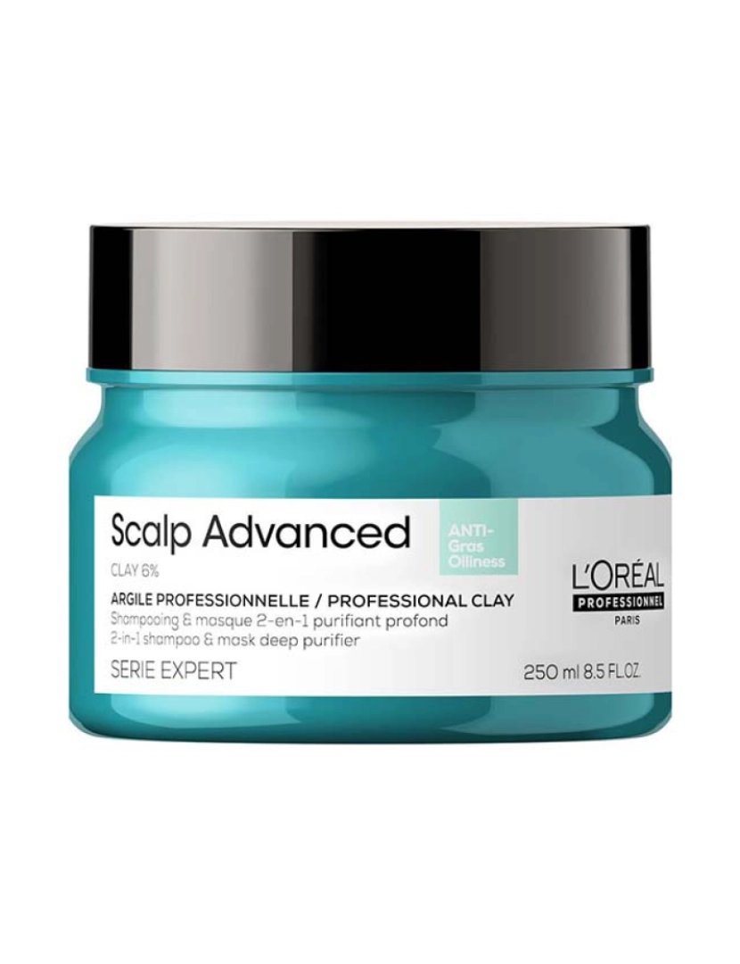 L'oréal Professionnel Paris - Scalp Advanced Purifying Shampoo And Mask 2 In 1 250 Ml