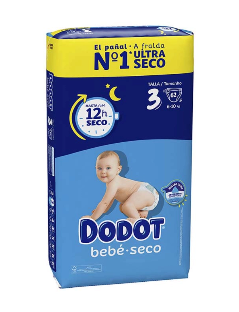 Dodot - Dodot Stages T3 Nappies 6-10 Kg 88 U