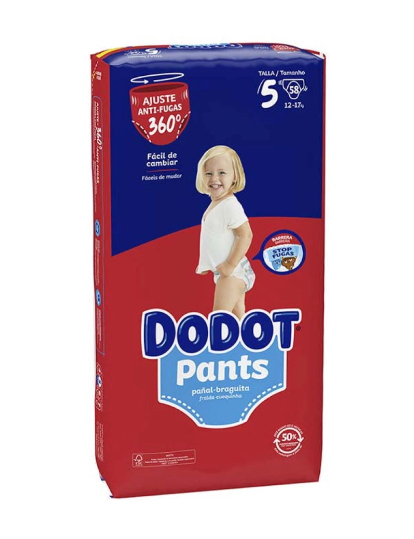 Dodot - Dodot Pants Stages T-5 Diaper-Pant 9-15 Kg 58 U
