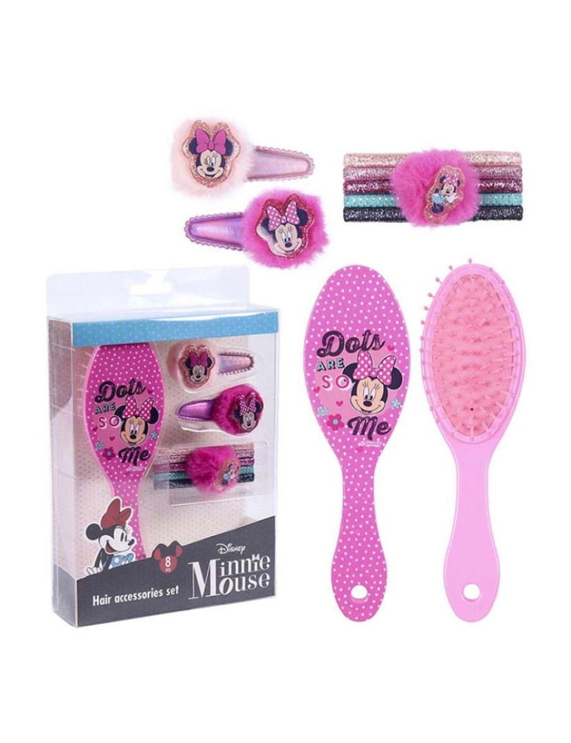 Inca - Beleza Acessórios Minnie Lote 8 Pz