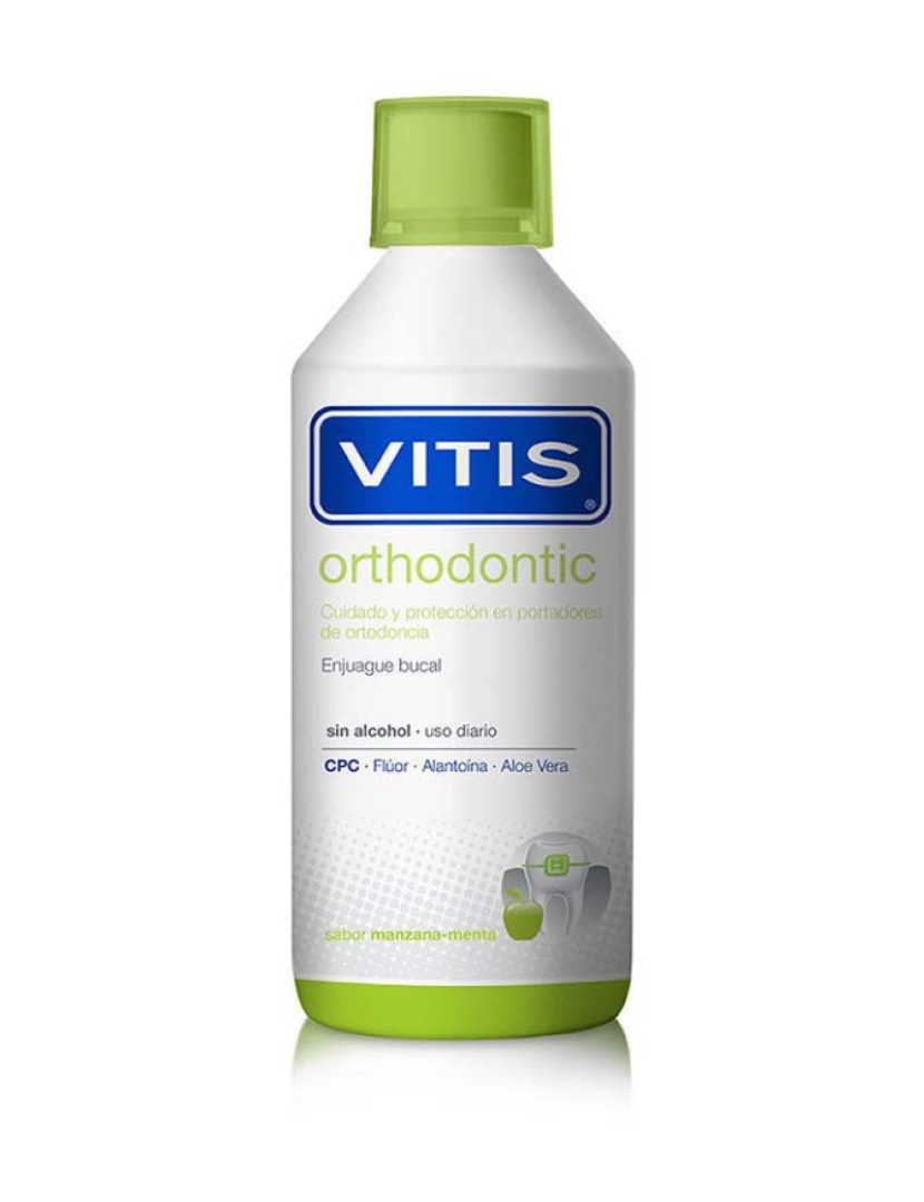 Vitis - Orthodontic Colutorio #Manzana Menta 1000 Ml