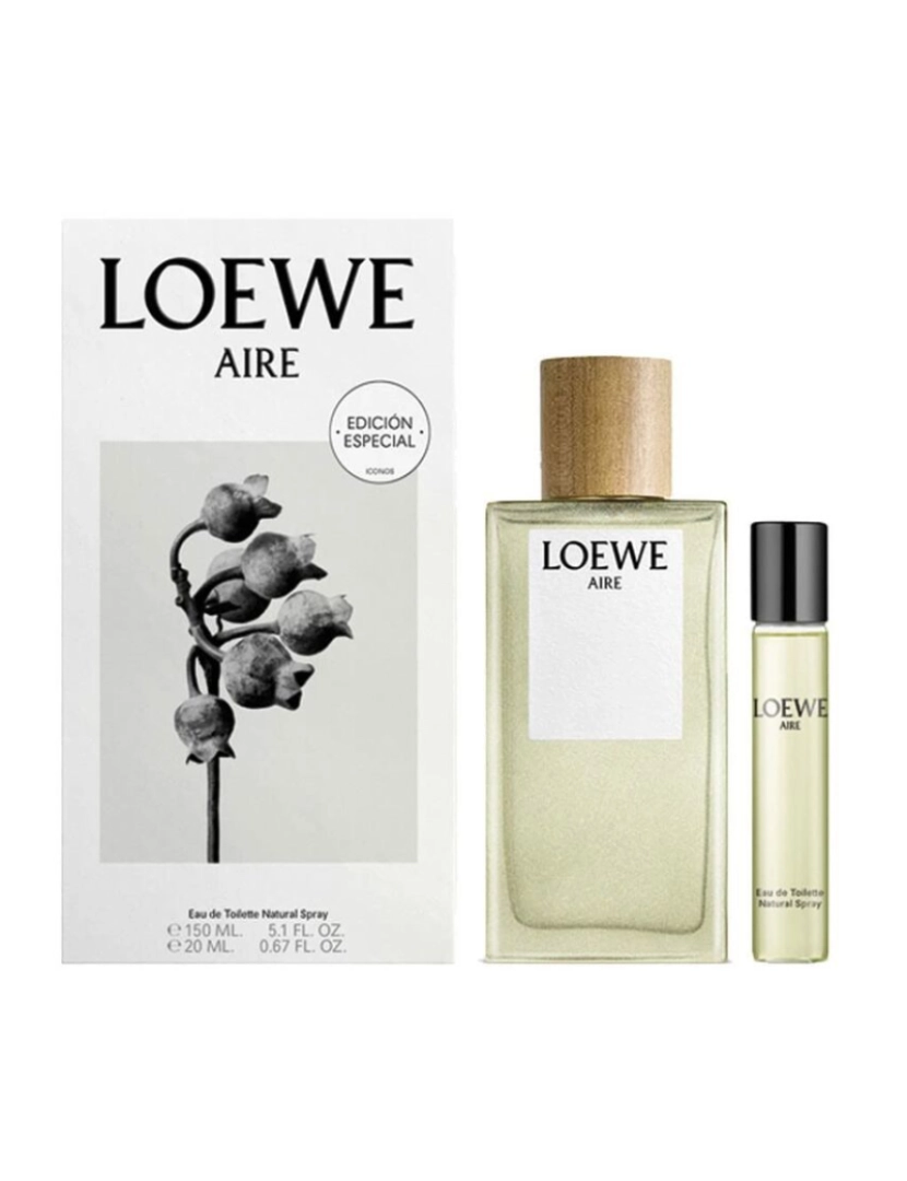 imagem de Conjunto de Perfume Unissexo Loewe AIRE 2 Peças1