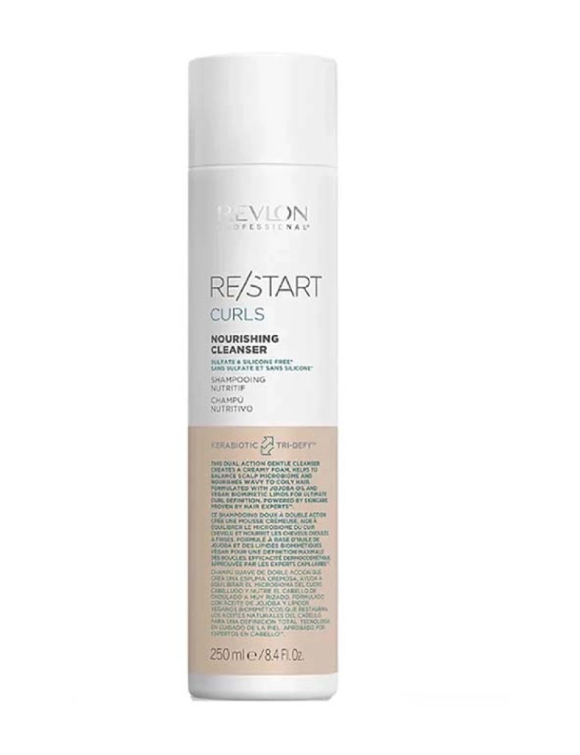 Revlon - Re-Start Curls Nourishing Cleanser 250 Ml