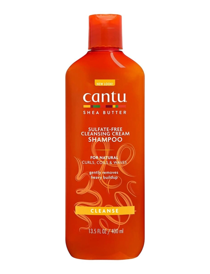 Cantu - Champô Cantu For Natural Hair Cabelo encaracolado 400 ml