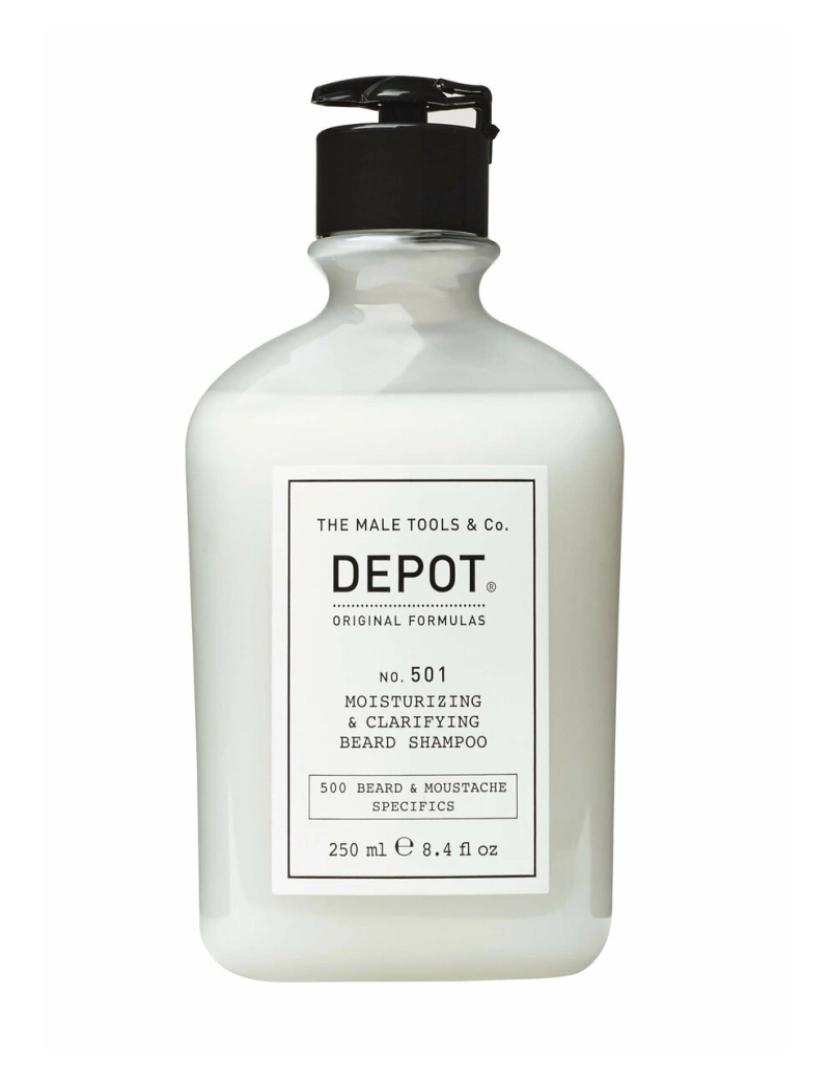 imagem de Champô para Barba Depot Nº501 Suavizante 250 ml1