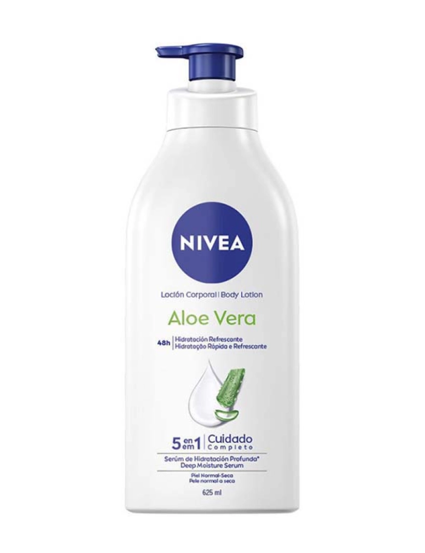 NIVEA - Aloe Vera Loção Corporal Xxl Dosificador 625 Ml